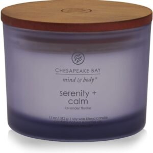 Chesapeake Bay Candle Serenity Calm lavender thyme scented candle