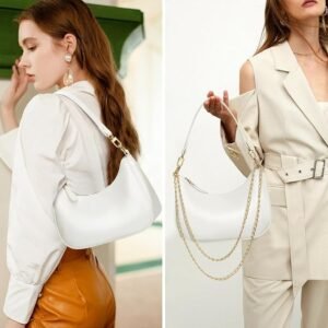 KKXIU Cute Shoulder Bag for Women PU Leather Hobo Purse