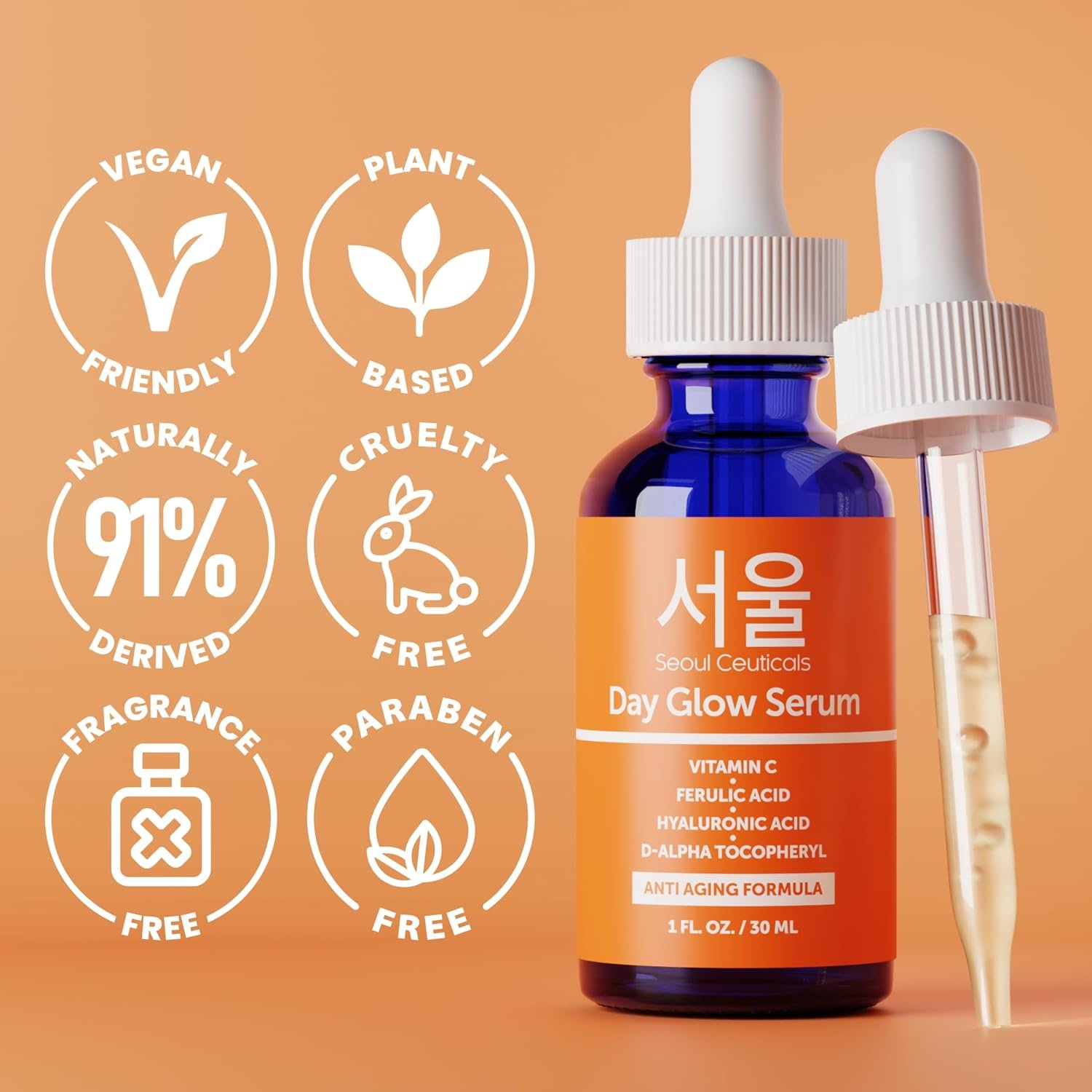 SeoulCeuticals Vitamin C serum for bright glowing skin