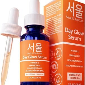 SeoulCeuticals 20% Vitamin C Serum for Face with Hyaluronic Acid